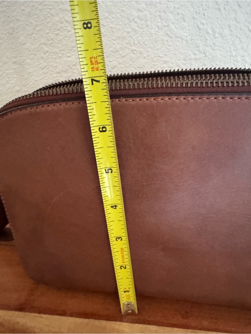 Brown Leather Crossbody - Picture 5 of 5